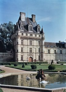 1540年に建築された西側ファサードの眺め 作： French School